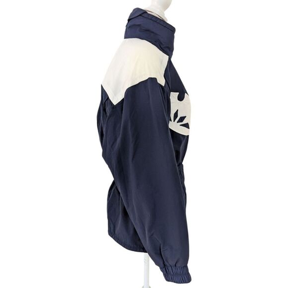 VTG 80's-90's TYROLIA SKIWEAR Women's 8 Navy & White Ski & Snow Jacket Nylon NWT - Picture 3 of 10